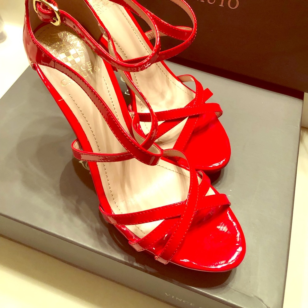 Vince Camuto Red Sandals